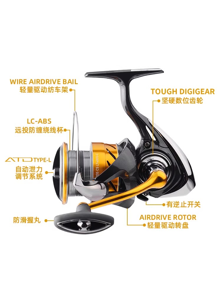 24 DAIWA REVROS CS LT Spinning - Daiwa Reel Bg ulasan dan harga