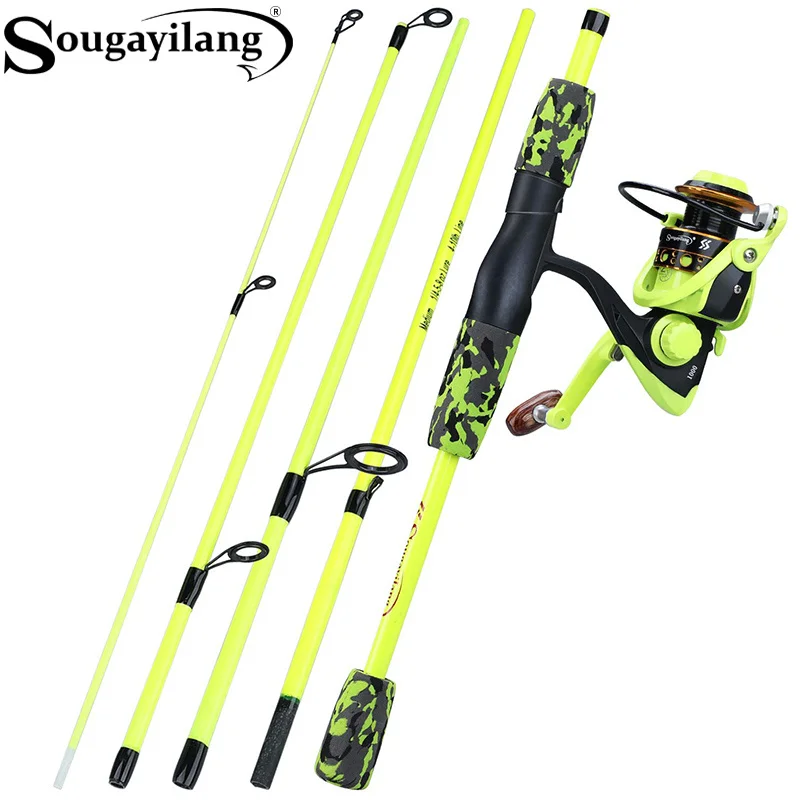 Sougayilang Portable 5 Section - Fishing Rod Combo ulasan dan harga
